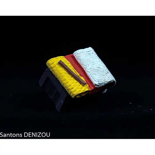 Étal de tissus vifs en 4cm