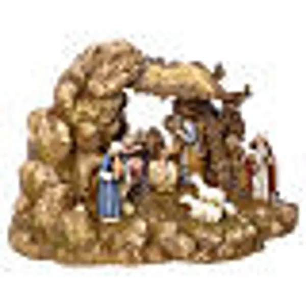Crèche avec étable 11 cm Landi