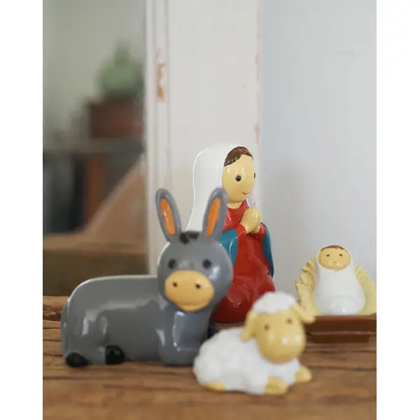 Crèche de Noël enfant – Figurines de la Nativité