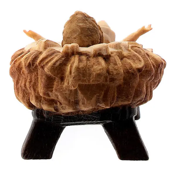 Enfant Jésus pour crèche Raphaël 12 cm bois Val Gardena