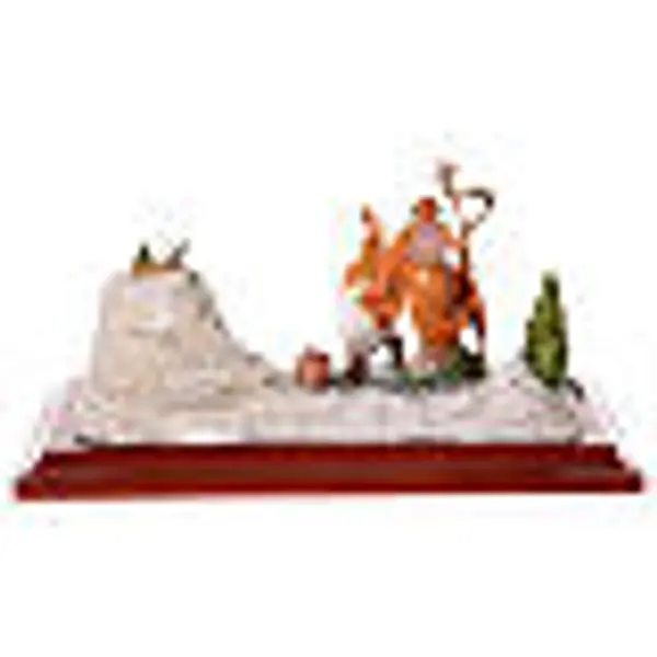 Scène Baptême de Jésus santons crèche de Pâques Fontanini 12 cm