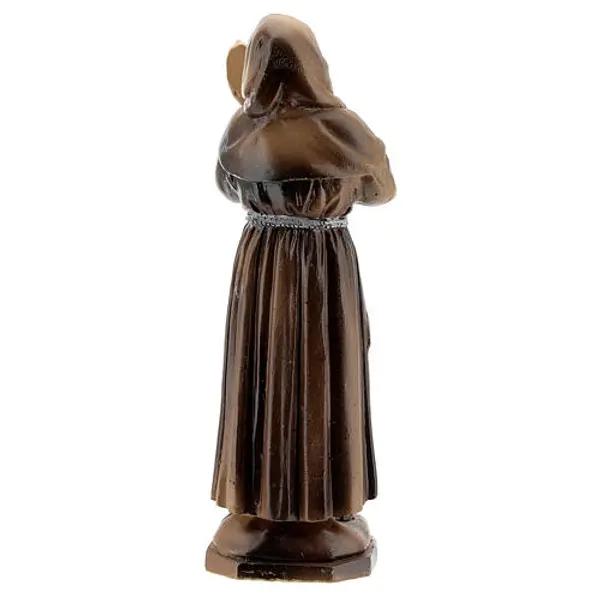 Saint François de Paule Charitas statue résine 12 cm