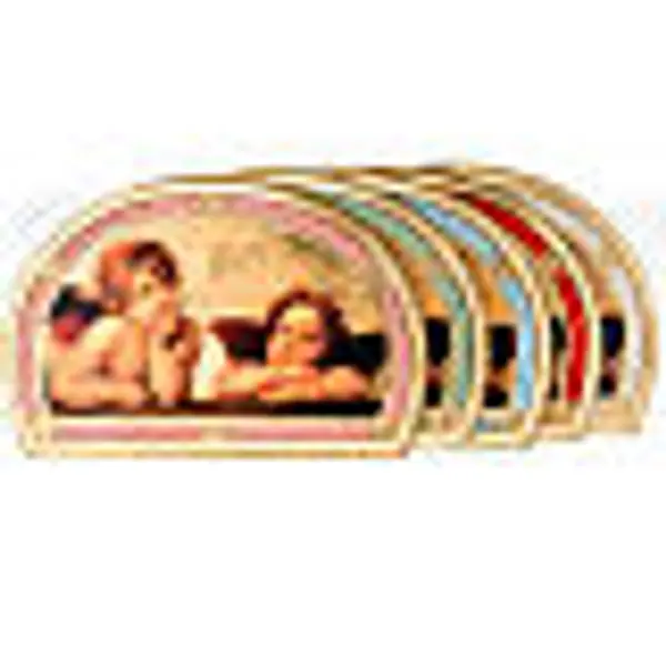 Anges de Raffaello sur bois