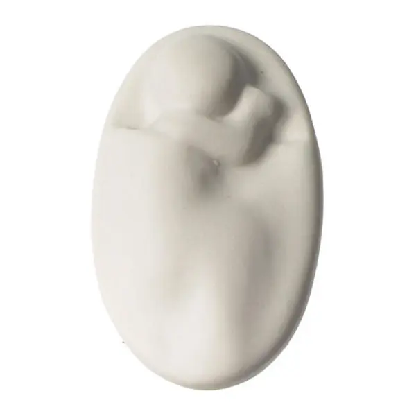 Enfant Jésus dans le berceau porcelaine pour crèche 16 cm Francesco Pinton