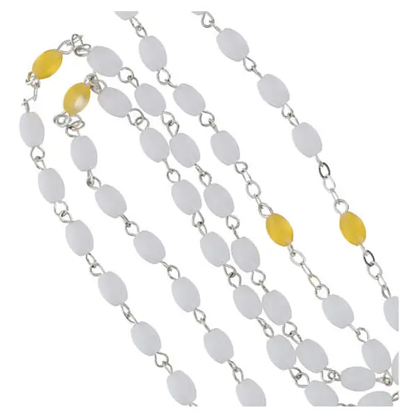 Chapelet Ghirelli collection verre 5 mm Pape Léon XIV