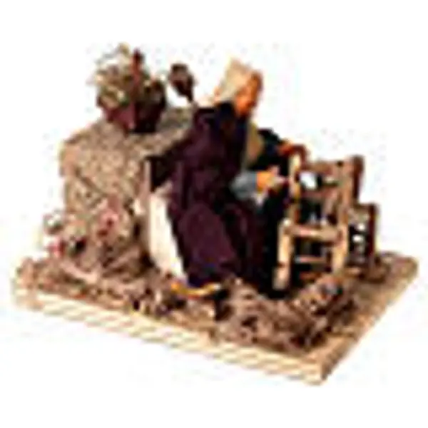 Réparateur chaises animation crèche Naples 10 cm