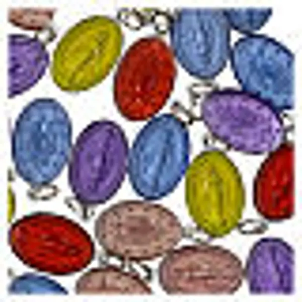 Médailles Vierge Miraculeuse allemand aluminium émaillé coloré 2,2 cm lot de 50
