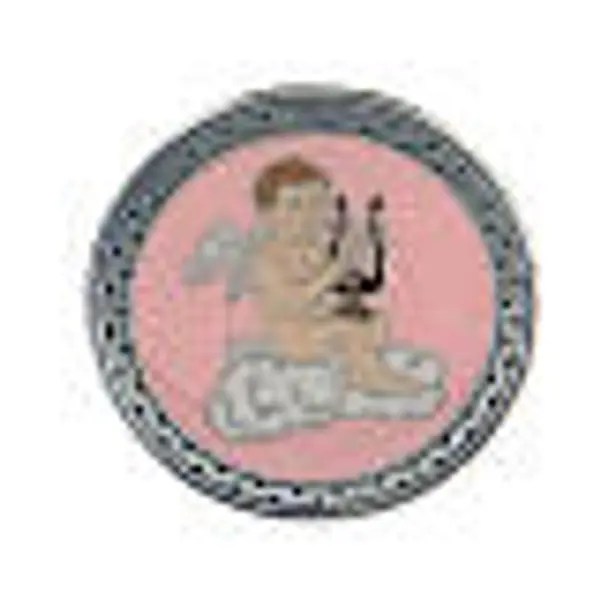 Broche ange émail rose