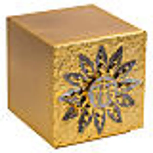 Tabernacle avec exposition porte JHS rayons 30x30x30 cm