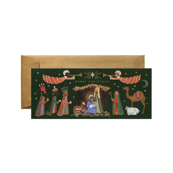 Coffret de 6 cartes de Noël chrétiennes – Nativité