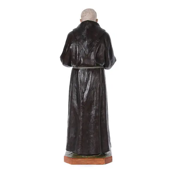 Statue Saint Pio de Pietrelcina fibre de verre 175cm Landi POUR EXTÉRIEUR