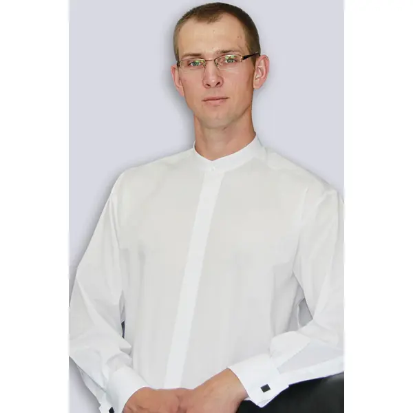 Chemise KLS - pour soutane - 100% coton