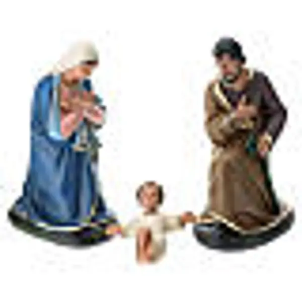 Santons Nativité plâtre peint à la main 30 cm Arte Barsanti