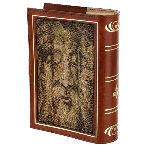 Couverture Néocatéchuménale cuir véritable Bible Jérusalem