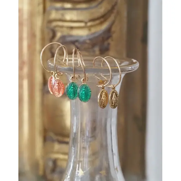 Boucles d'oreilles Vierge Miraculeuse