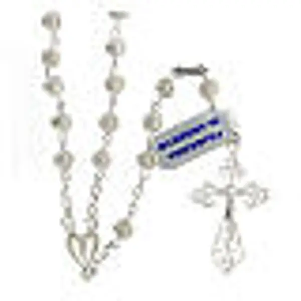 Chapelet en filigrane d'argent 800