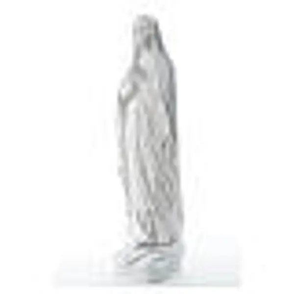 Notre Dame de Lourdes marbre blanc 80 cm
