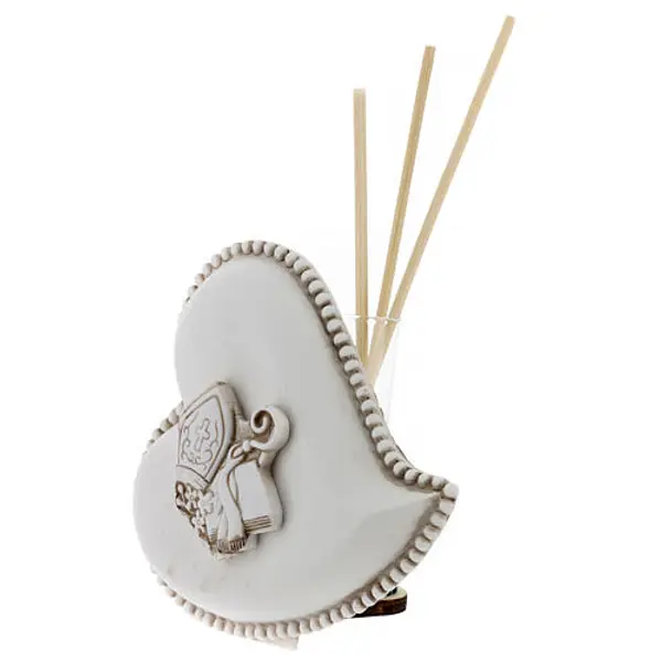 Diffuseur de parfum idée cadeau Confirmation h 10 cm coeur