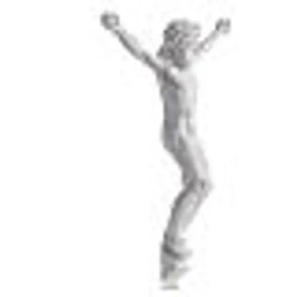 Corps du Christ poudre de marbre blanc 13-23-27 cm