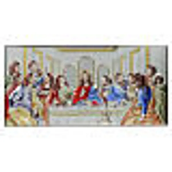 Cène de Léonard De Vinci bilaminé coloré Valenti 25x50 cm