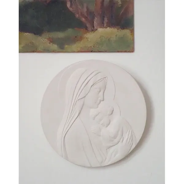 Bas relief Vierge à l'Enfant