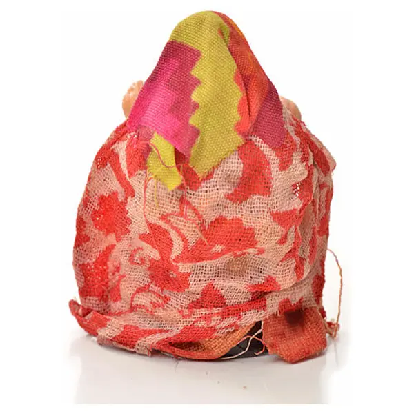 Femme assise crèche Napolitaine 6 cm