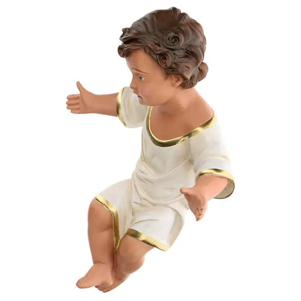 Enfant Jésus 36 cm pour crèche de 80 cm plâtre Arte Barsanti