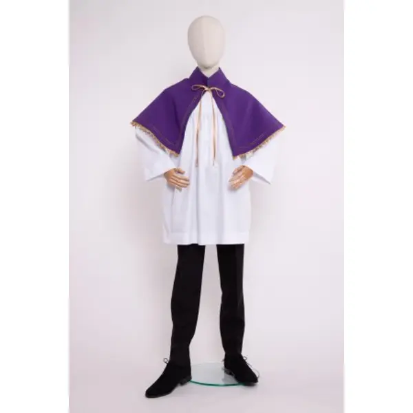 Pèlerine courte pour enfants de choeur PMp2/zf