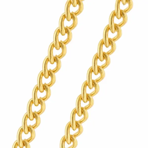 Gold metal chain 50 cm
