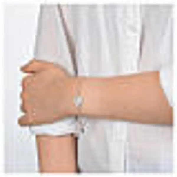 Bracelet zircons transparents médaille Miraculeuse argent 925