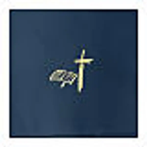 Couverture Missel III édition livre croix bleu imitation cuir