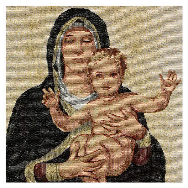 Tapisserie pour petit tableau Notre-Dame des Anges 40x30 cm