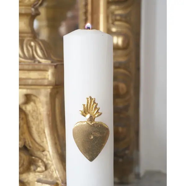 Pique à Cierge Coeur Sacré | Bijoux de bougies