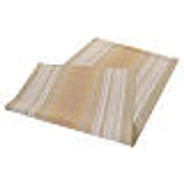 Nappe d'autel Slabbinck brodée lignes dorées en viscose