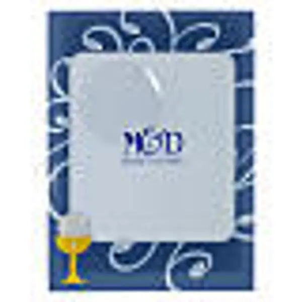 Cadre photo bleu ciel Première Communion 19x14 cm