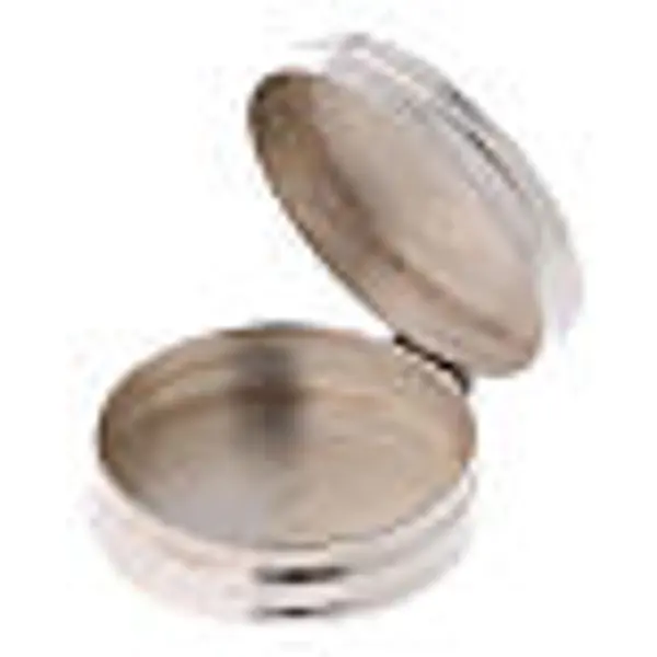Étui chapelet en argent 925 rond gravures