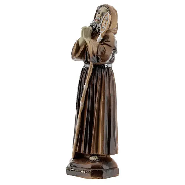 Saint François de Paule Charitas statue résine 12 cm