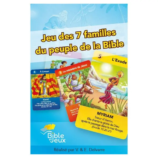 Jeu des 7 familles du peuple de la Bible