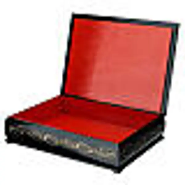 Boîte Saint Nicolas laque russe 22x16 cm