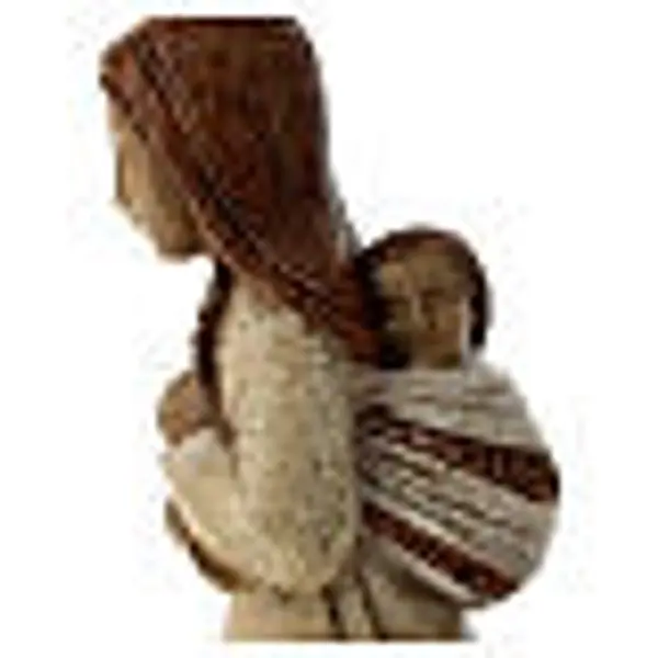 Bergère ocre épis enfant Crèche Paysanne