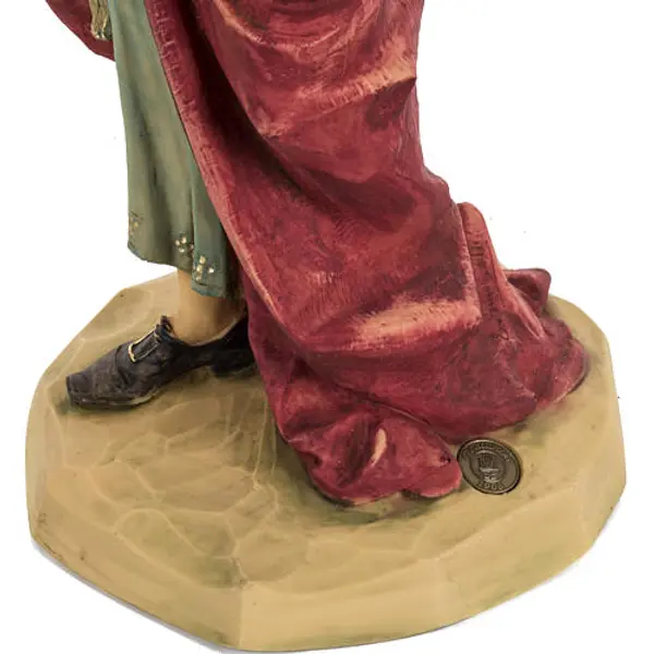 Roi Mage blanc crèche noel 52 cm Fontanini