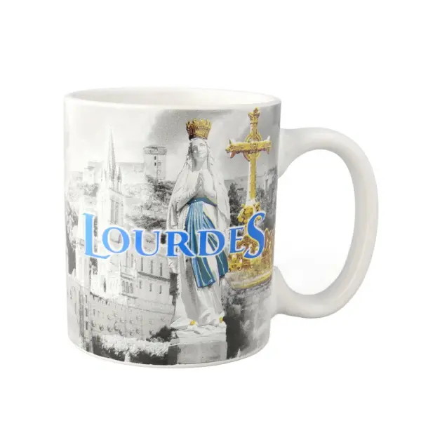 Mug avec illustrations de Lourdes