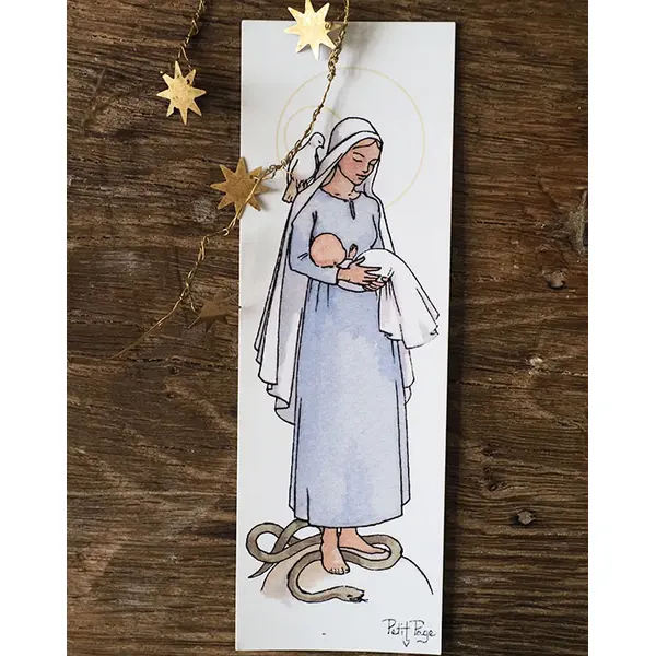 Signet Vierge à l'enfant | Petit Page