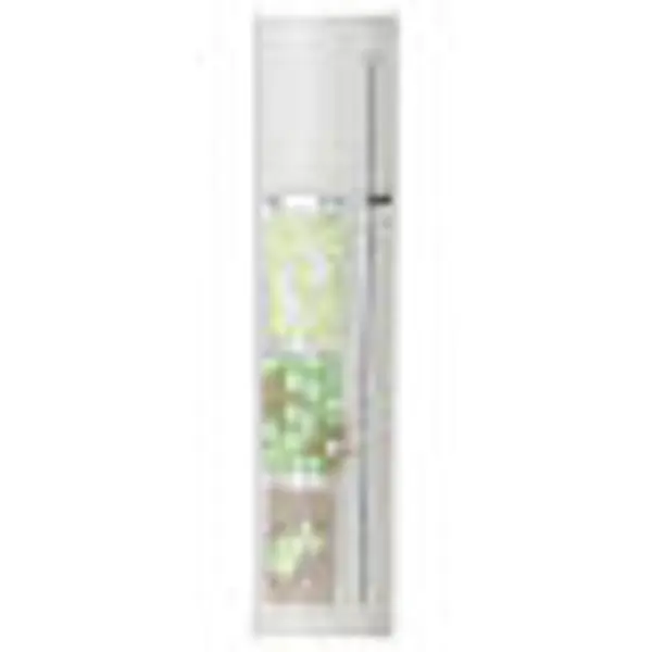 Cierge pour Baptême carrés verts et croix 400x40 mm