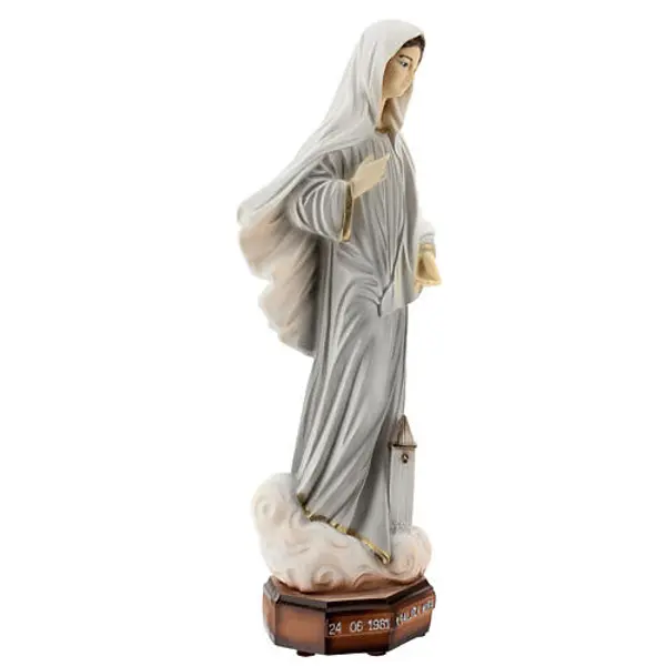 Notre-Dame de Medjugorje église poudre de marbre 30 cm EXTÉRIEUR