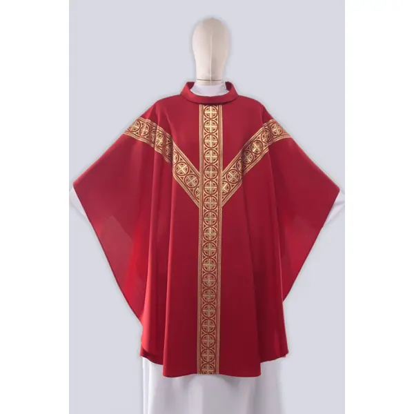 Chasuble rouge APk20/c