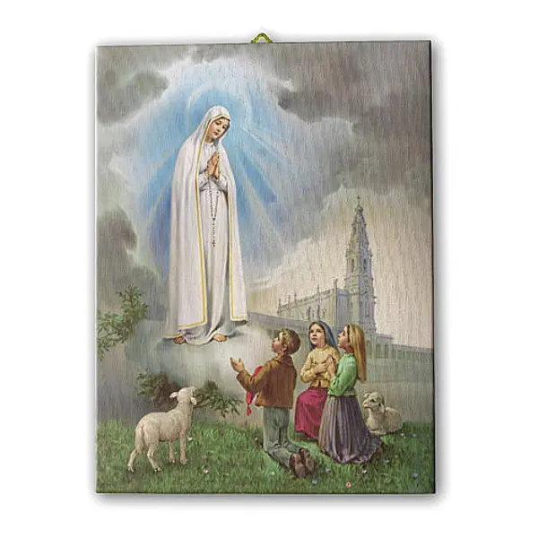 Cadre sur toile Apparition de Fatima 70x50 cm