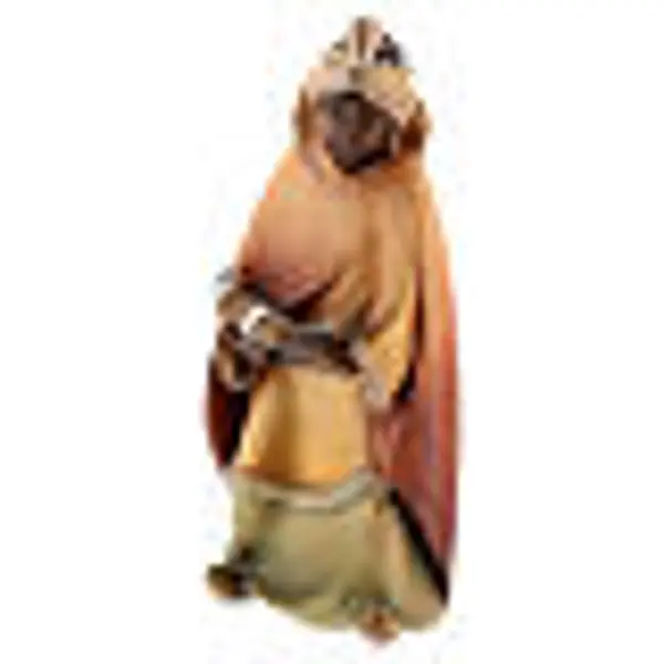 Rois Mages crèche stylisée 14 cm 3 pcs Val Gardena