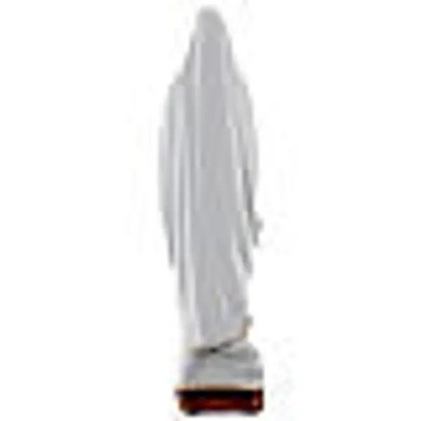 Notre-Dame Lourdes poudre de marbre 65 cm EXTÉRIEUR