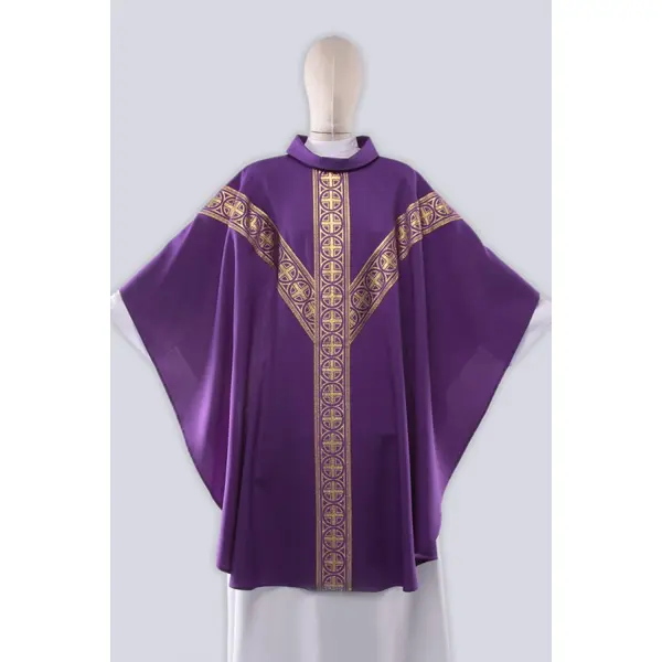 Chasuble violette APk20/f